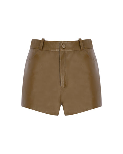 Leather Shorts