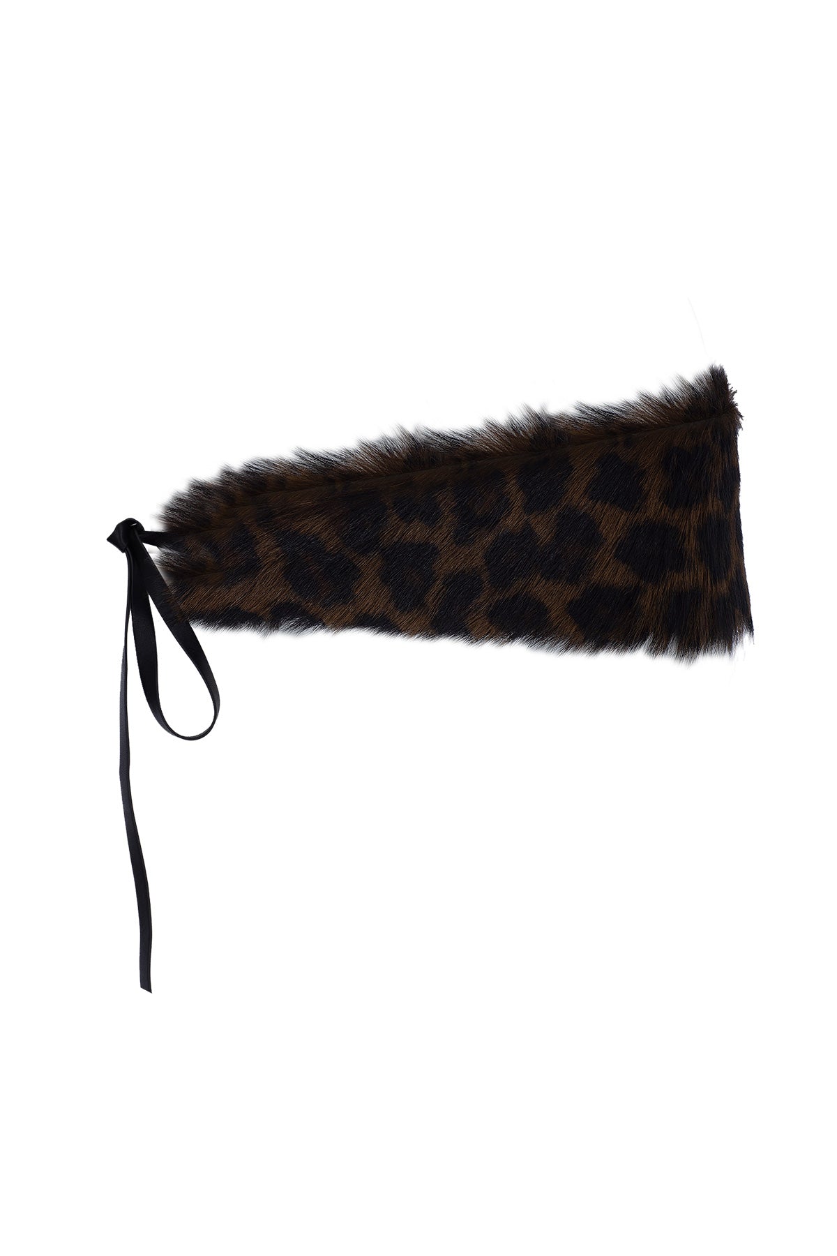 Leopard Shearling Belt LOOK 04 - Camille Charrière x Zeynep Arçay Collection