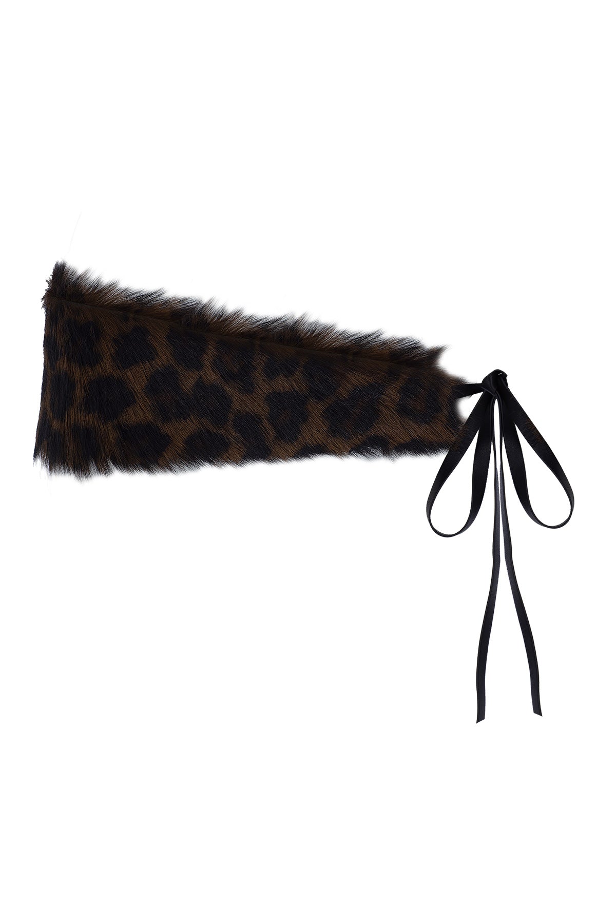 Leopard Shearling Belt LOOK 04 - Camille Charrière x Zeynep Arçay Collection