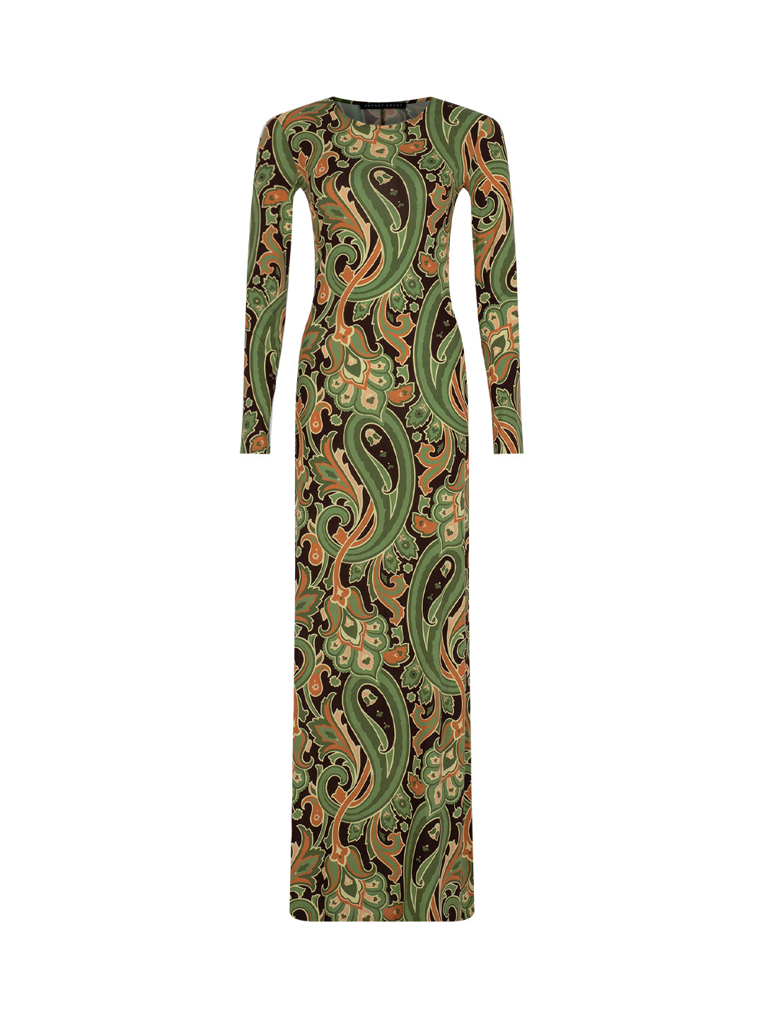 LongSleeve Maxi Jersey Dress