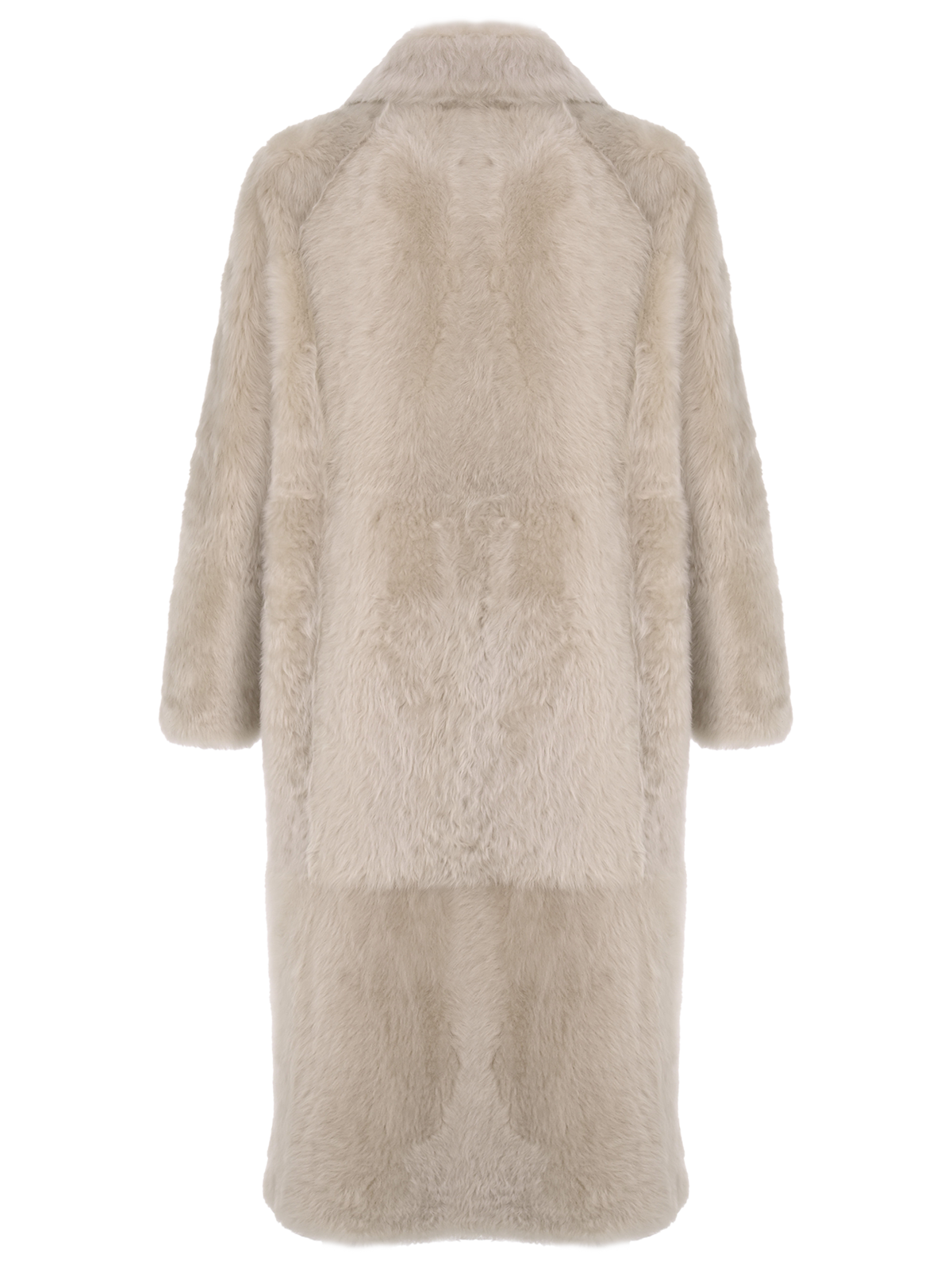 Long Shearling Bomber