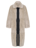 Long Shearling Bomber