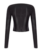 Longsleeve Leather Top