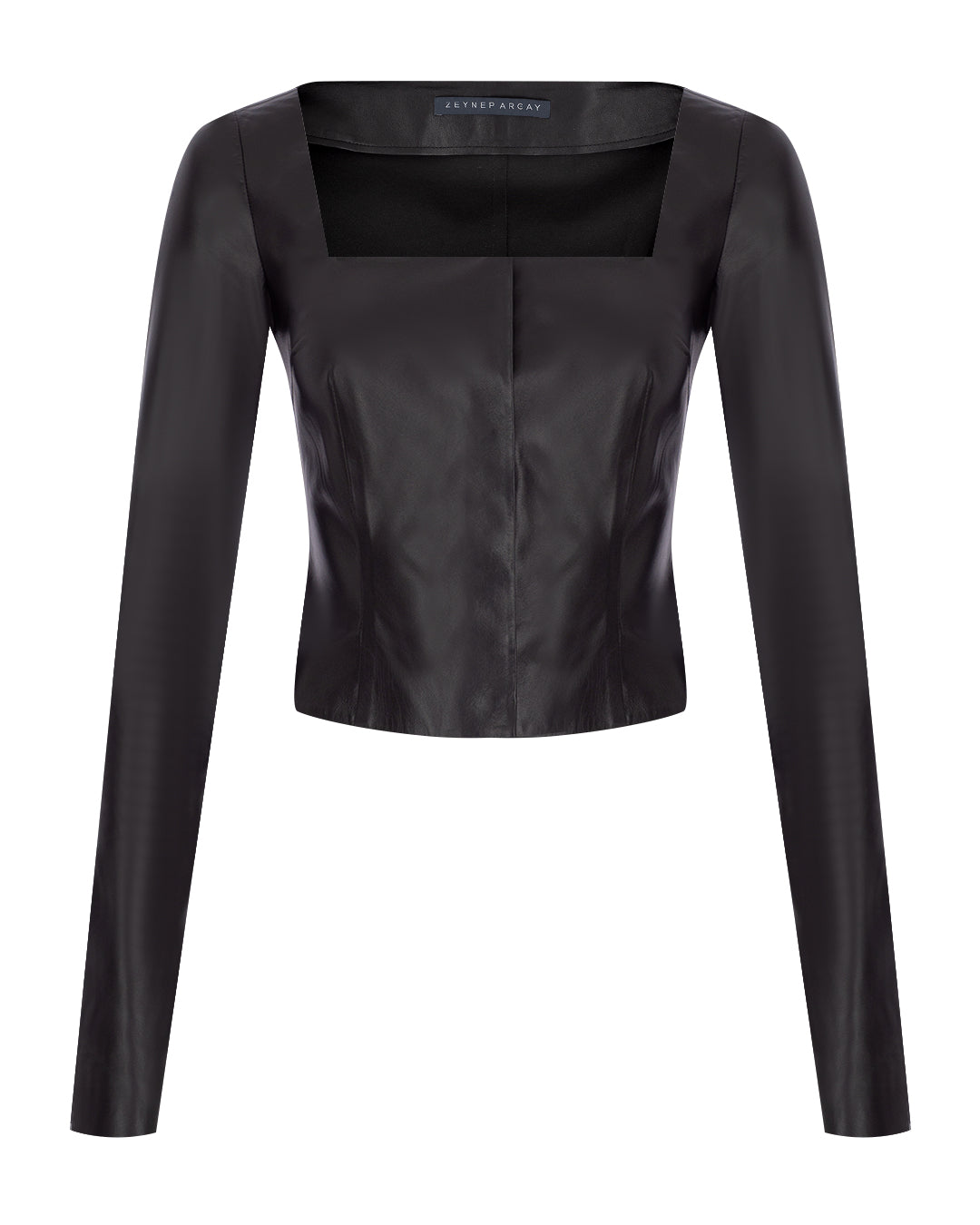 Longsleeve Leather Top