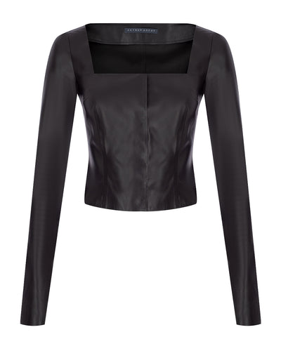 Longsleeve Leather Top