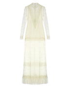 Long Sleeve Maxi Lace Gown