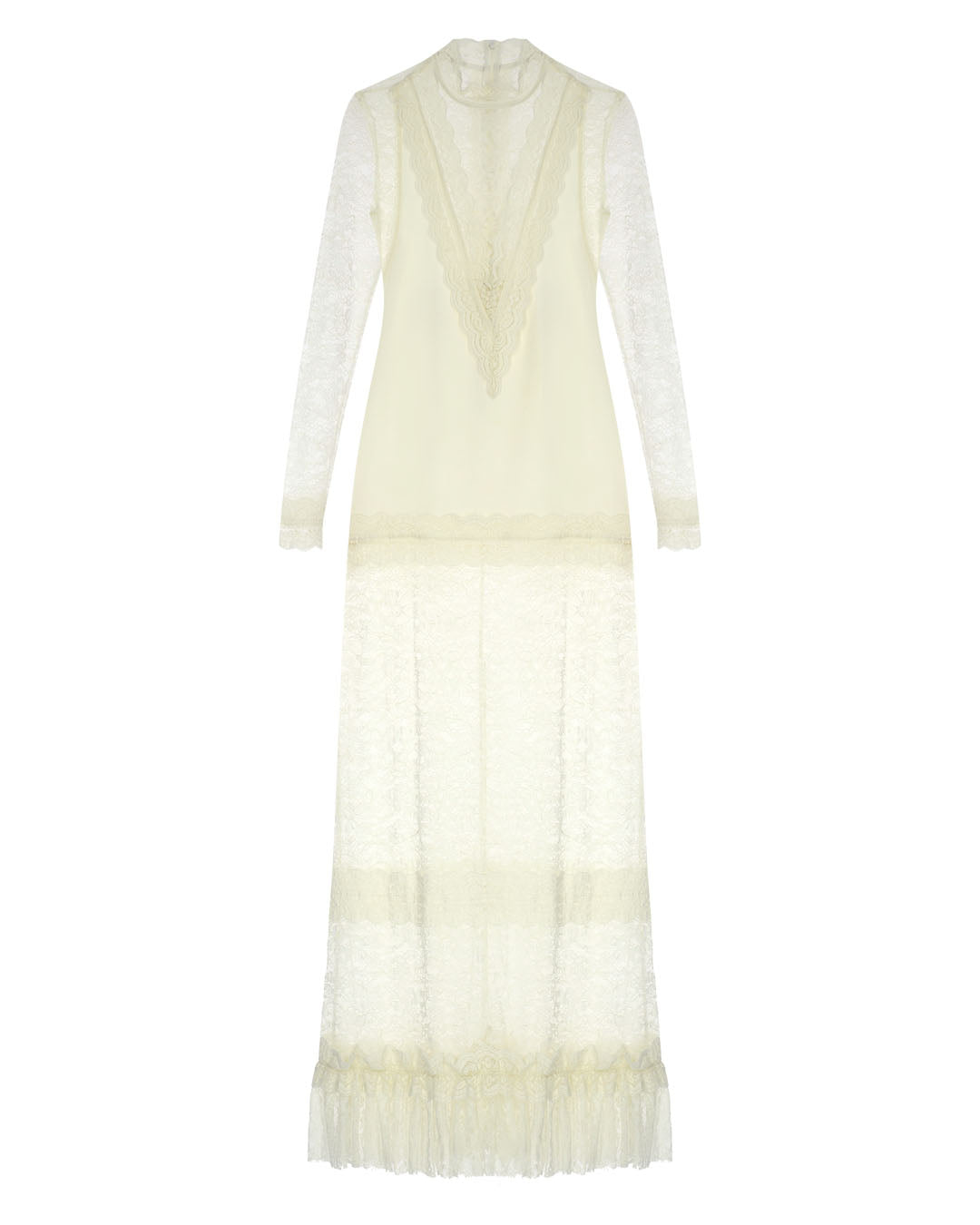 Long Sleeve Maxi Lace Gown