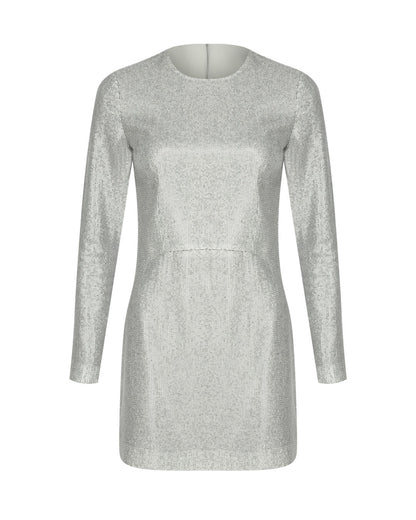 Longsleeve Mini Sequin Dress