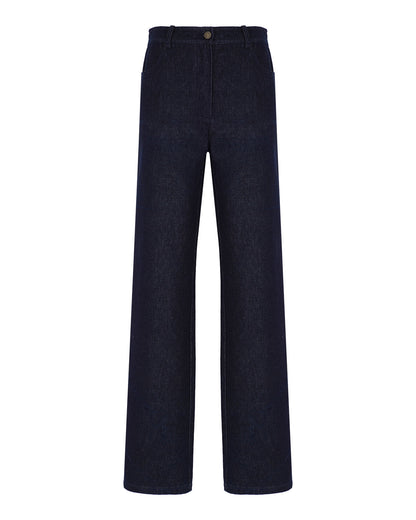 Loose Denim Pants
