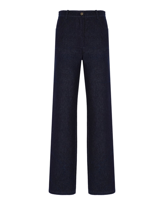 Loose Denim Pants