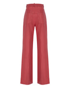 Loose Leather Pants