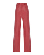 Loose Leather Pants