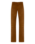 Low Waisted Suede Pants