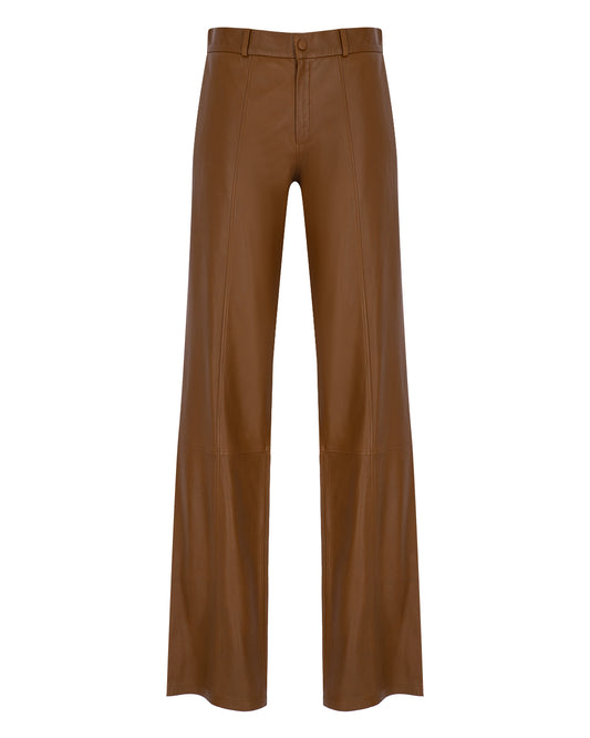 Zeynep Arçay Resort 2026 - Low Waist Leather Pants
