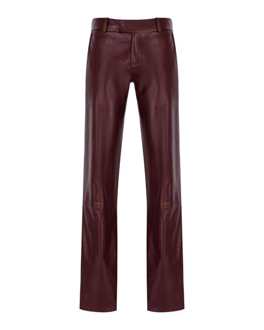 Low Waisted Leather Pants