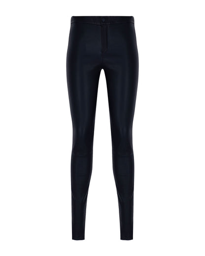 Low Waisted Skinny Leather Pants