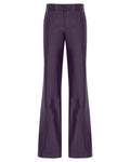 Lowwaisted Loose Leather Pants