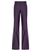 Lowwaisted Loose Leather Pants