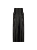 Maxi Leather Skirt