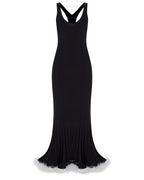 Maxi Knit Ostrich Dress