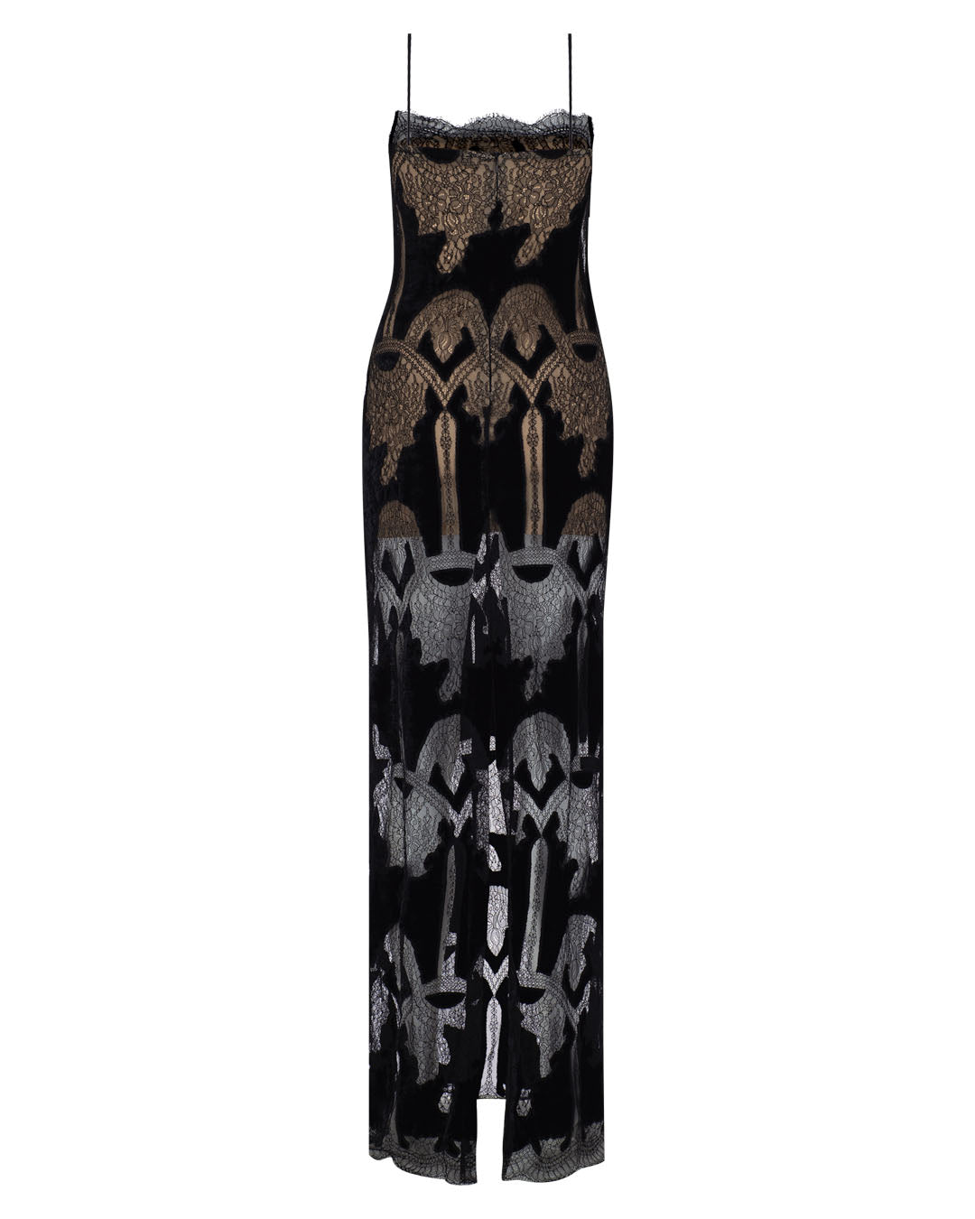 Maxi Velvet Lace Gown