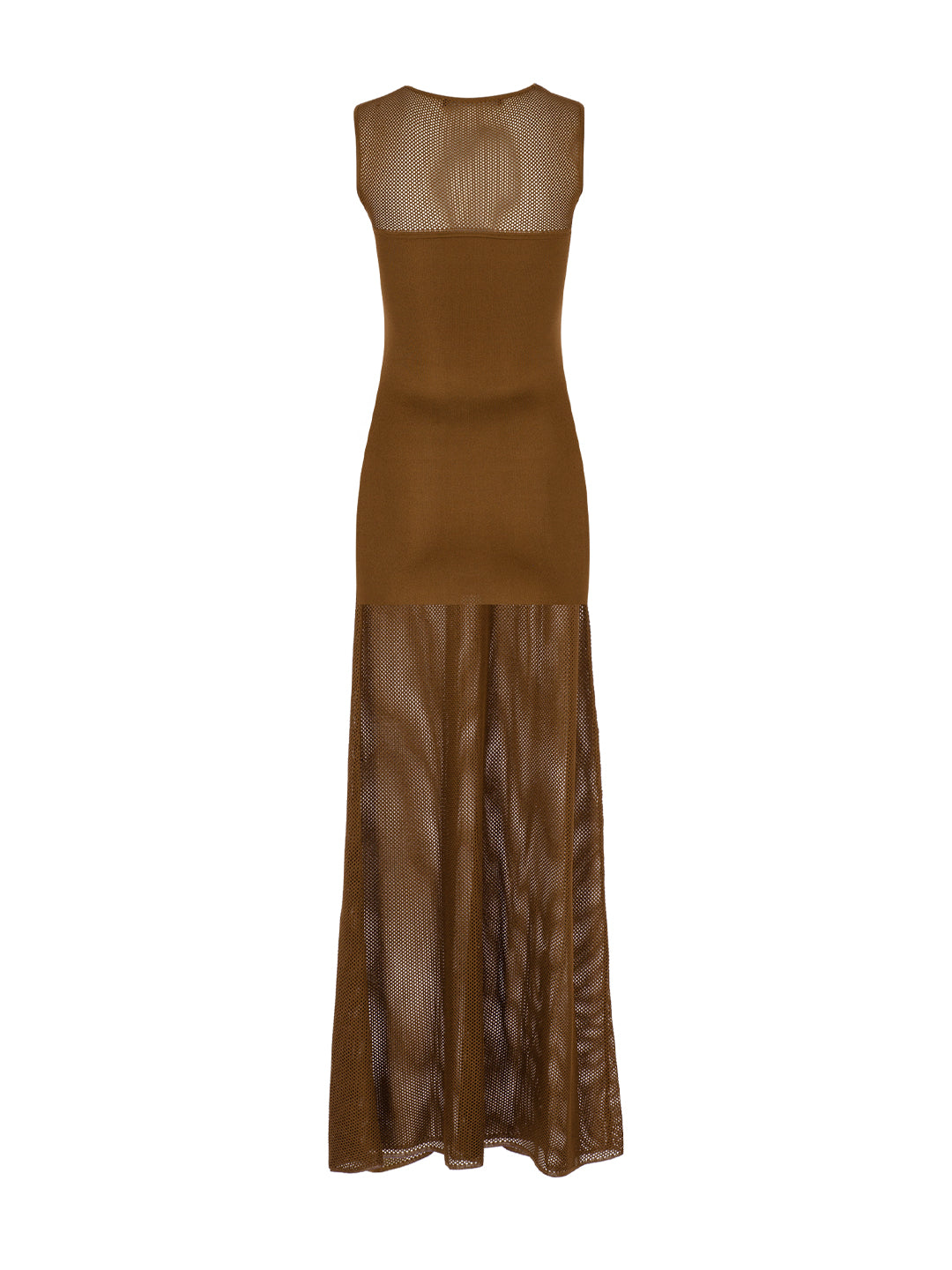 Mesh Knit Maxi Dress