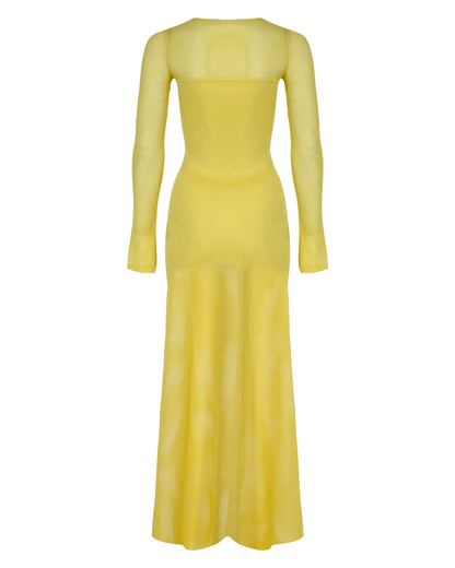 Mesh Maxi Dress