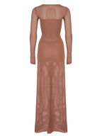 Mesh Maxi Dress