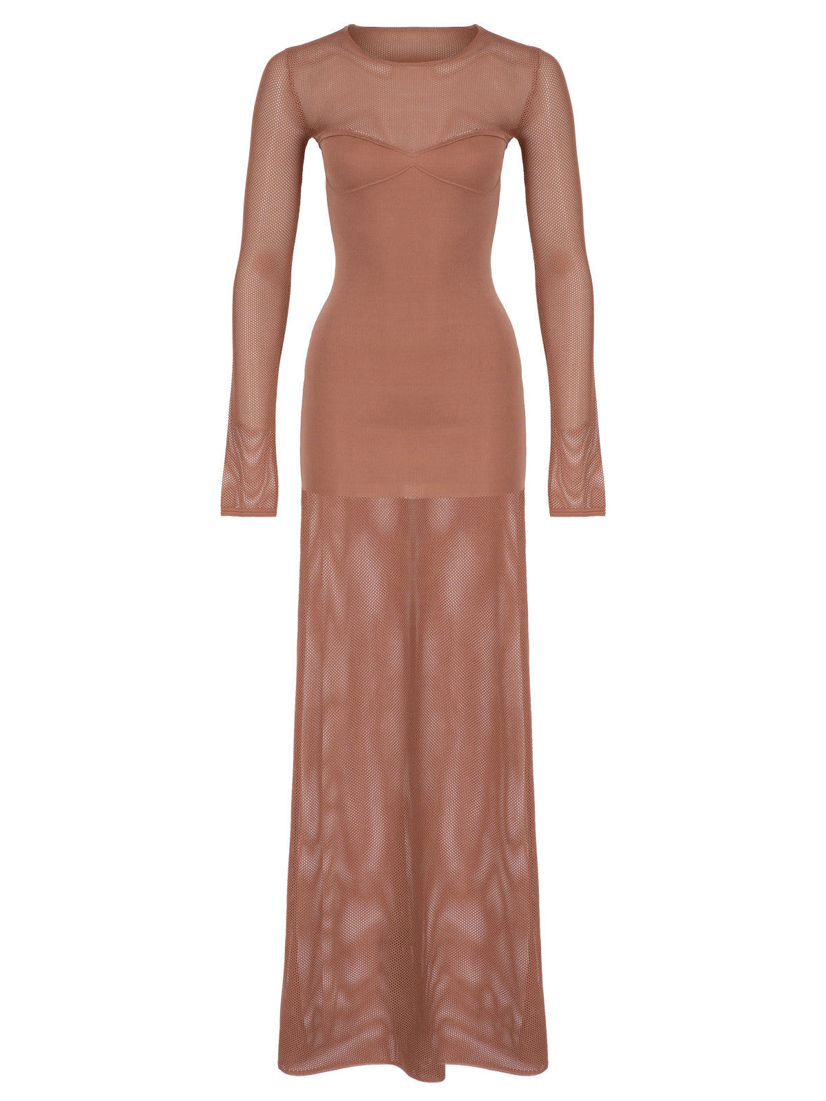 Mesh Maxi Dress