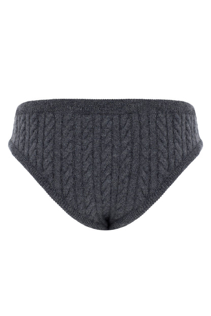 Micro Cashmere Shorts LOOK 03 - Camille Charrière x Zeynep Arçay Collection