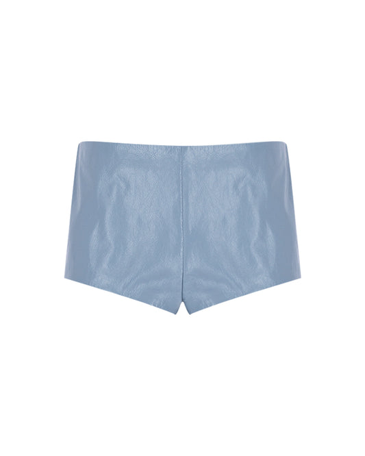 Zeynep Arçay Resort 2026 - Micro Leather Shorts