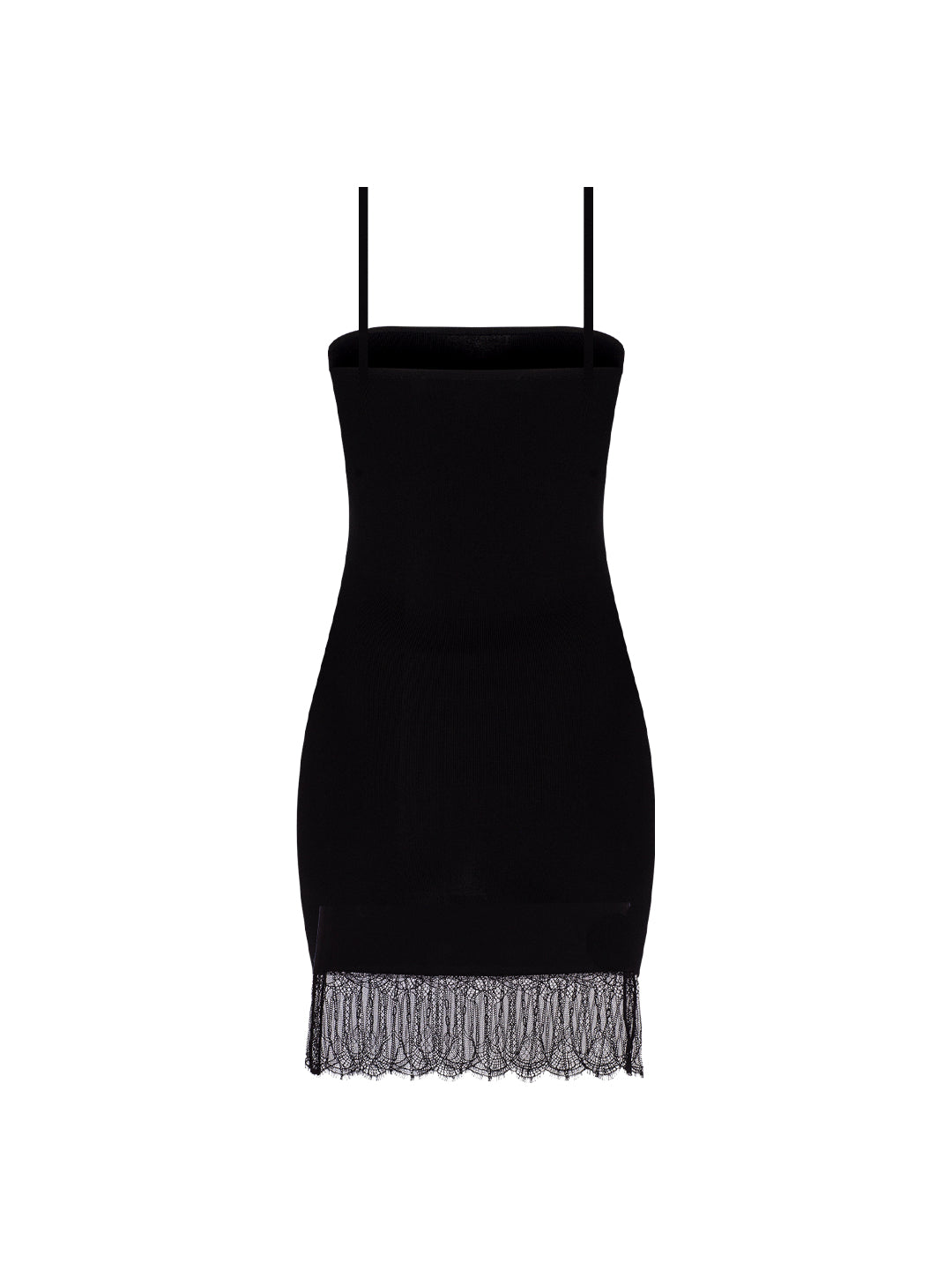 Mini Knit Lace Dress