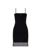 Mini Knit Lace Dress