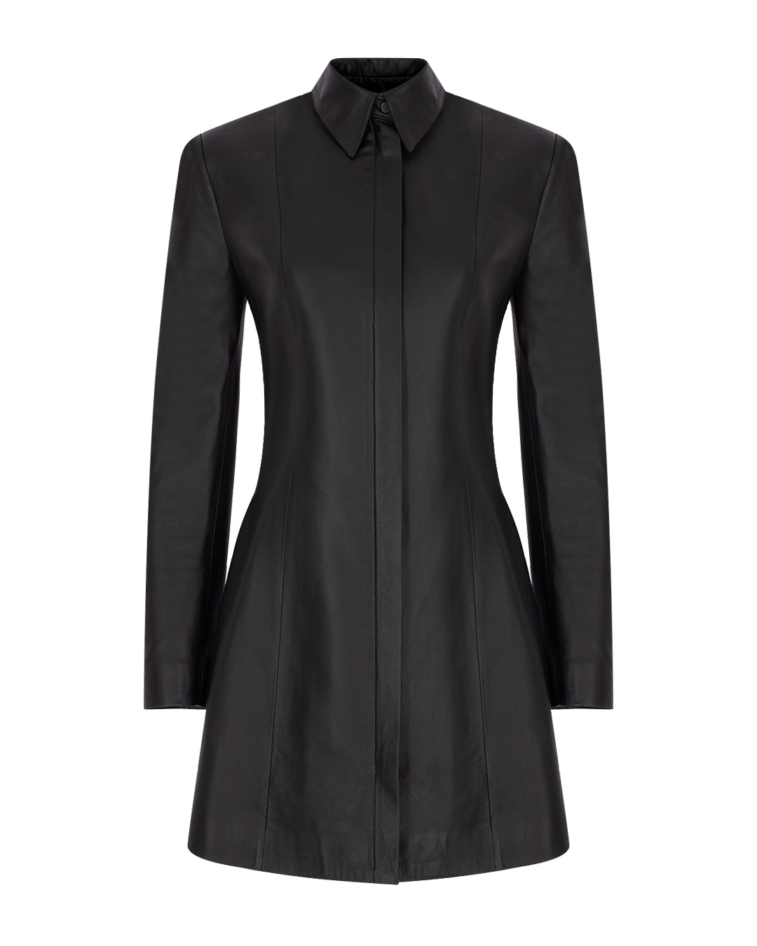 Zeynep Arçay Resort 2026 - Mini Leather Jacket Dress