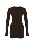 Mini Ruched Jersey Dress