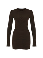 Mini Ruched Jersey Dress