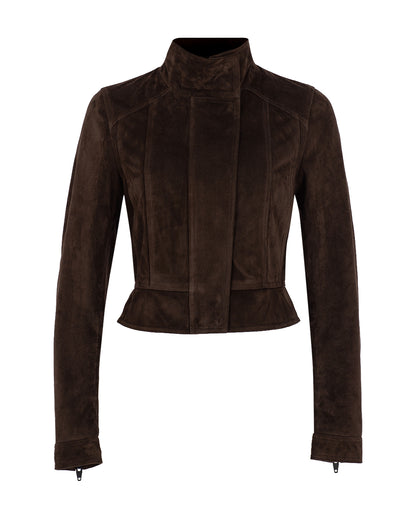 Zeynep Arçay Resort 2026 - Mini Suede Biker