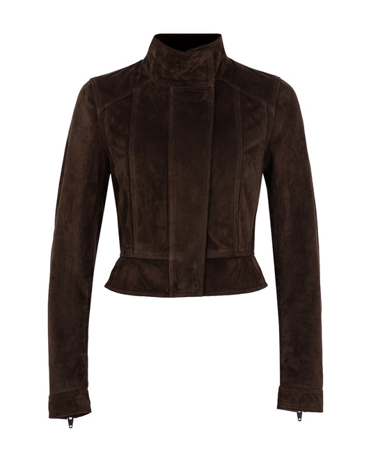 Zeynep Arçay Resort 2026 - Mini Suede Biker