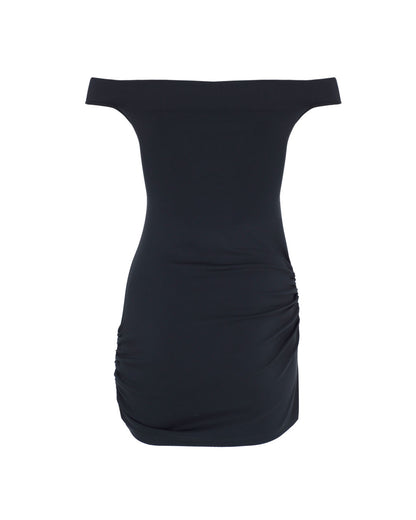 OffTheShoulder Scuba Top