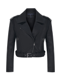 Oversize Mini Leather Biker