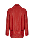 Zeynep Arçay Resort 2026 - Oversized Leather Jacket