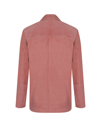 Zeynep Arçay Resort 2026 - Oversized Suede Jacket