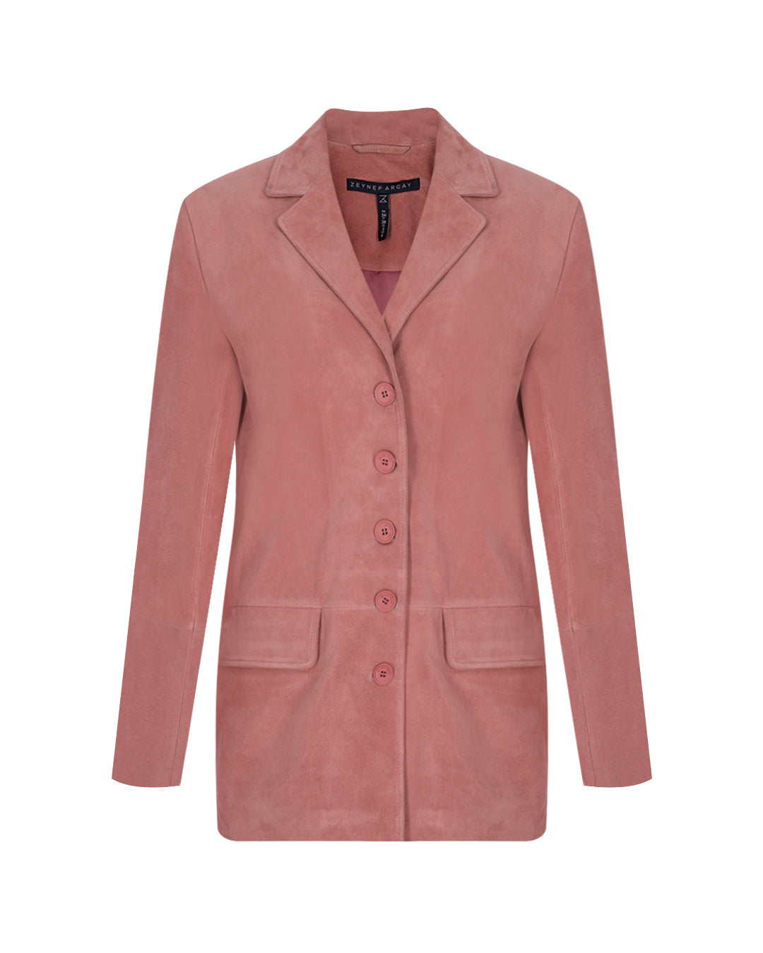 Zeynep Arçay Resort 2026 - Oversized Suede Jacket