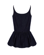 Peplum Denim Top