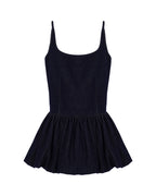 Peplum Denim Top