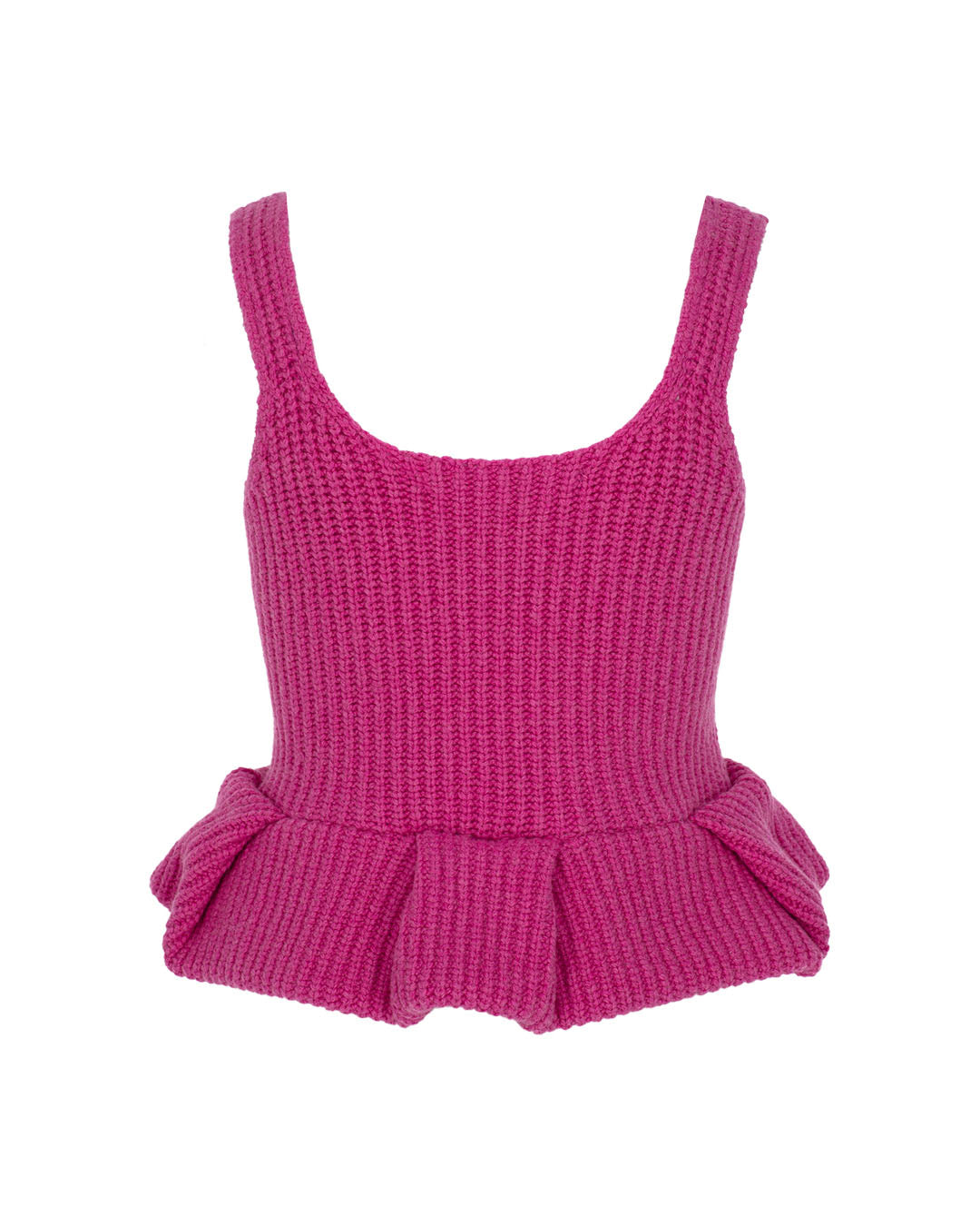 Peplum Knit Top
