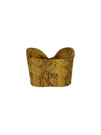 Python Silk Bow Bustier