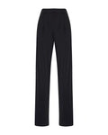 Pleated Technical Wool Pants