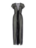 Polkadot Silk Chiffon Jumpsuit