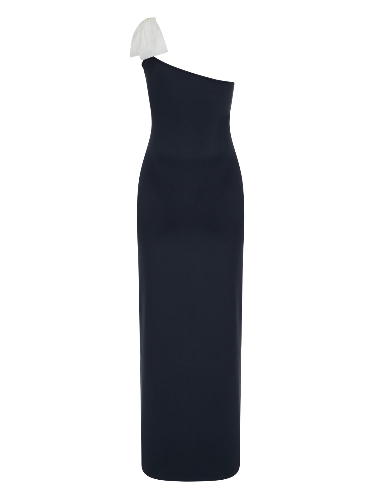 Ribbon Scuba Maxi Dress